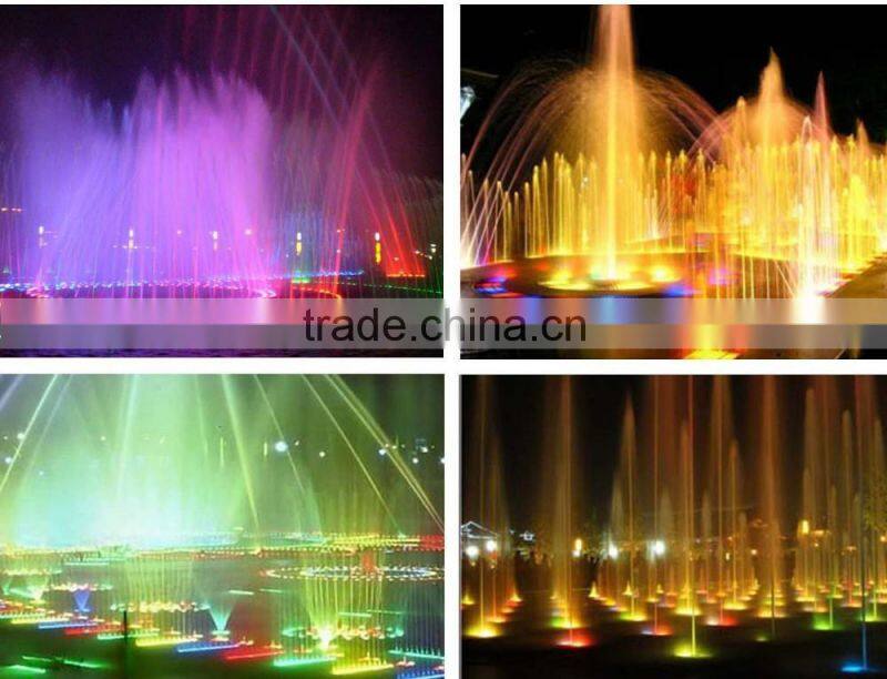 High quality Best Price 12x1W RGB 3 In 1 Colour Changing CREE LED Fountain Light