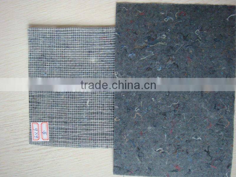 combination mat/glass fiber combination nonwoven fabric