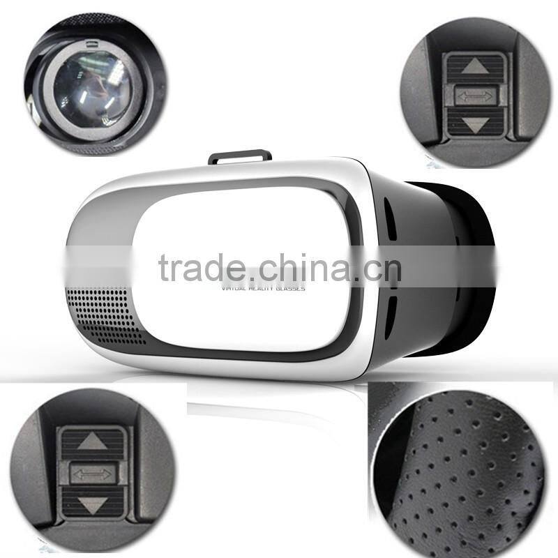 HOT Google cardboard VR BOX II 2.0 Version VR Virtual Reality 3D Glasses For 3.5 - 6.0 inch