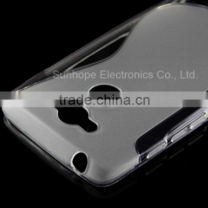 S line design TPU cellphone case for Motorola MAXX Droid Turbo mobile phone cover for Moto XT1225