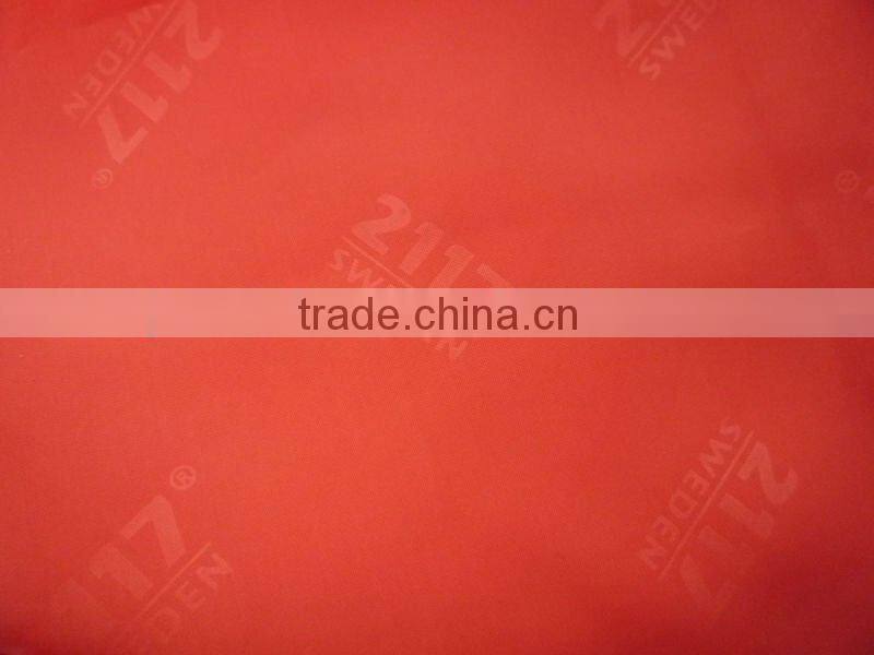 embossing lining polyester taffeta fabric