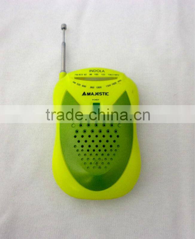 Ultra Slim Pocket am fm Radio