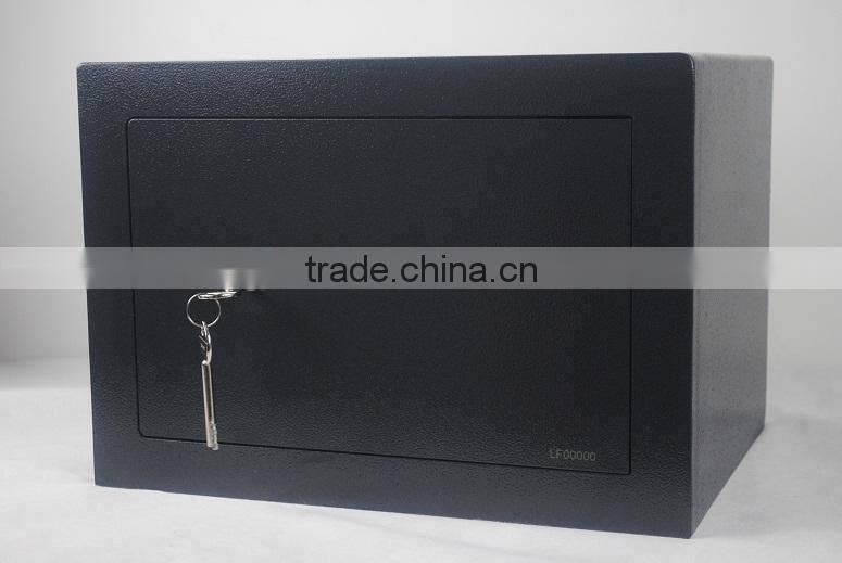 2014 Latest Cheap mechanical two key security safe box
