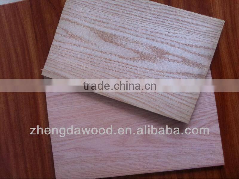 AAA grade E2 glue red oak fancy veneer plywood board price
