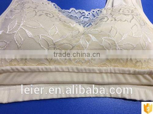 new sport underwear carton breathable bra port brand teen bra young girls yoga lace bra