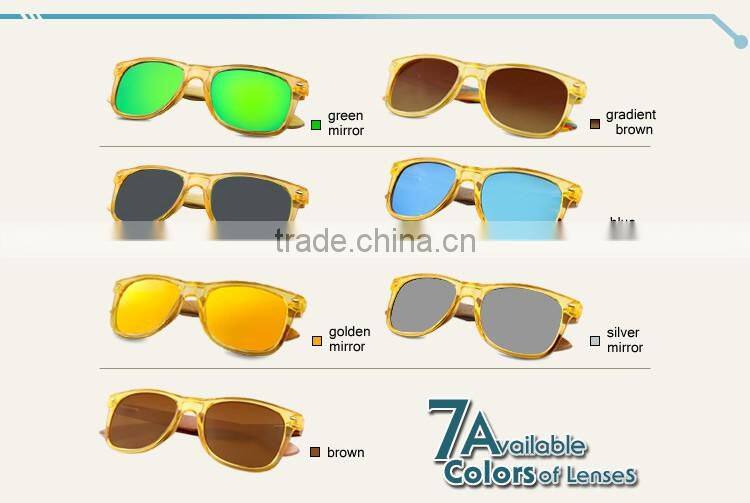 OEM uv400 lenes polarized wooden sunglasses for custom logo print/laser