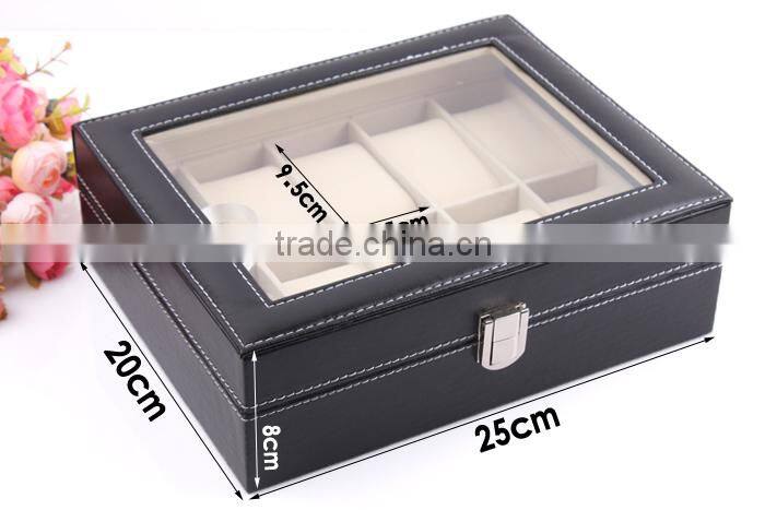 C35-1 ANPHY 10 pcs Square Watch Box High Grade Display Watches