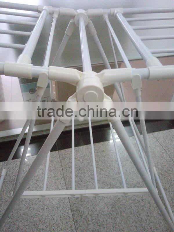 Balcony Steel Wing Shape Laundry Foldable Dryer For Baby Clothes