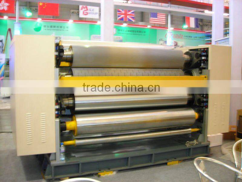 Complete corrugated cardboard carton production line