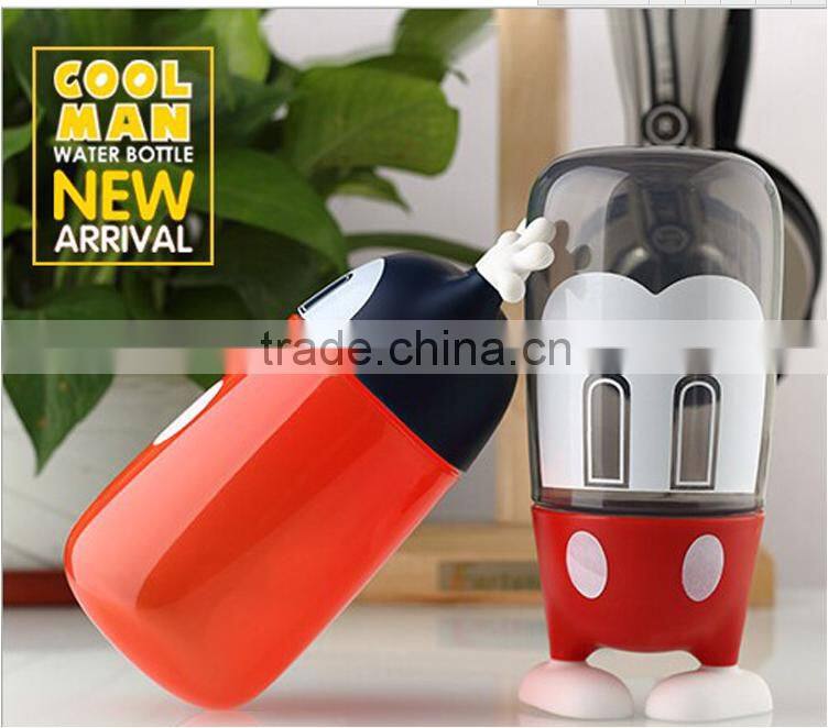 Disney audit factory Hot selling cool man cartoon character plastic cups