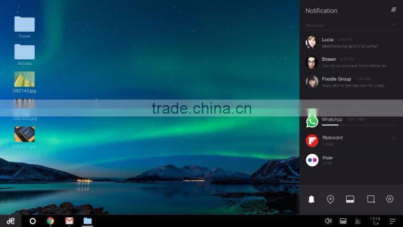 Vensmile U1 Remix S905 Remix 2.0 OS TV BOX Amlogic S905 Quad-Core 2G/32G HD 1080P 4k satellite receiver