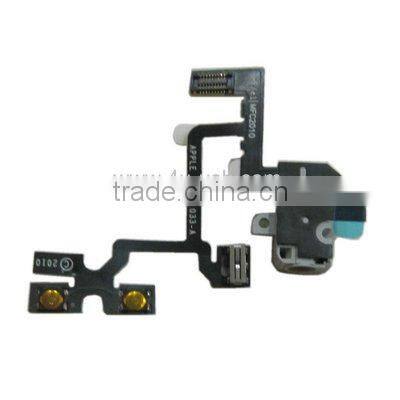 Headphone Audio Jack Ribbon Flex Cable for iPhone 4