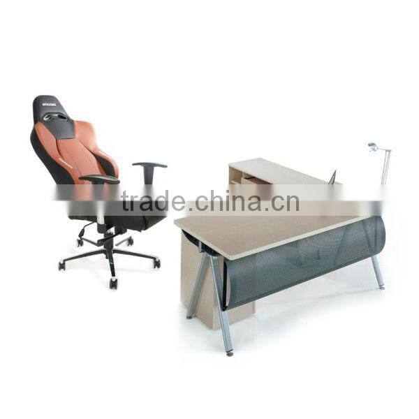 AKRACING new fashionable red leather swivel reclining ergonomic executive office chair