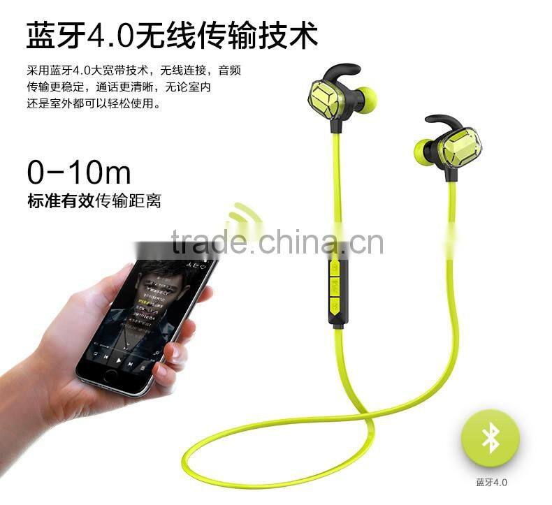 USAMS BG Bluetooth Earphone Shockproof Universal for Android/IOS System Sport Stereo in ear Headphone with Mic MT-5206