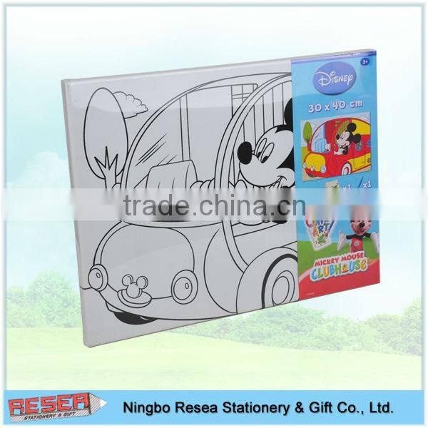 kids canvas painting set
