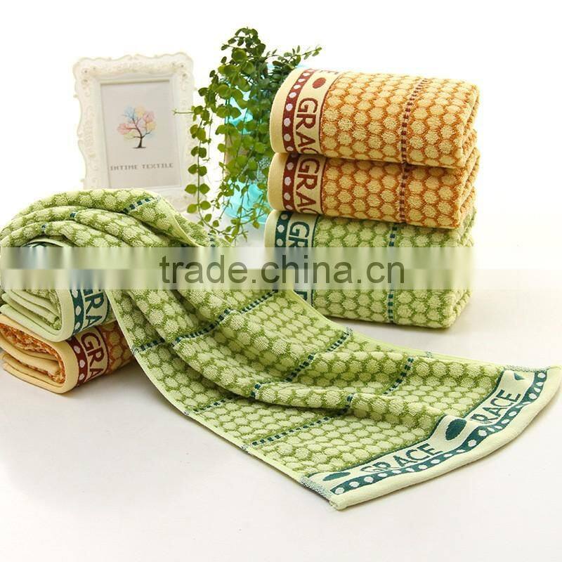 Low price and High Quality 2016 New style face towel 100% cotton face towel
