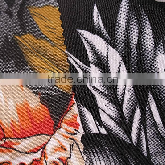 fashion 3d designs DTY polyester spandex digital printed knit fabric textiles