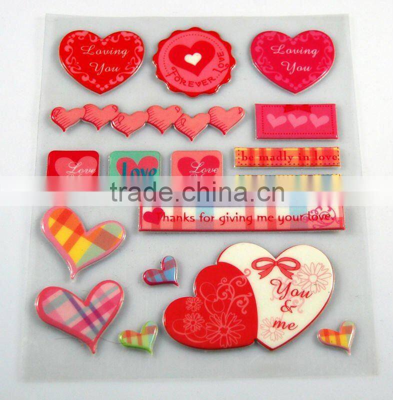 adhesive custom stickers