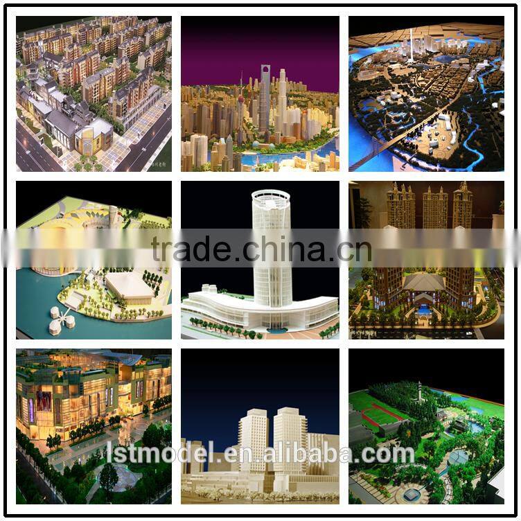 handmade customized architectural scale model making in Cina