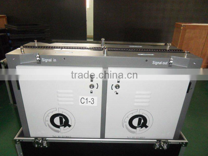 P10 commercial outdoor full color round led display