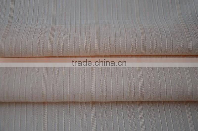 wujiang supplier polyester stripe fabric for women sexy wear