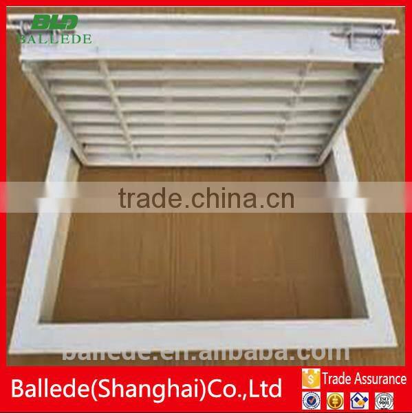 HVAC system adjustable aluminum return air grille