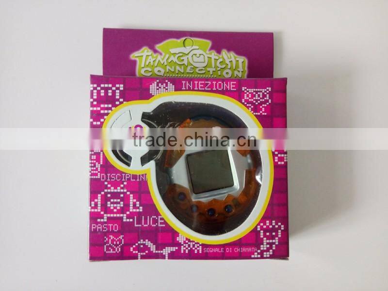 Hot Sale Mini Plastic Electronic Digital Pet Machine Funny Toys Handheld Game Machine For Gift