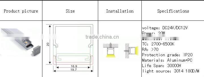 mauritius aluminum bar profile for window door