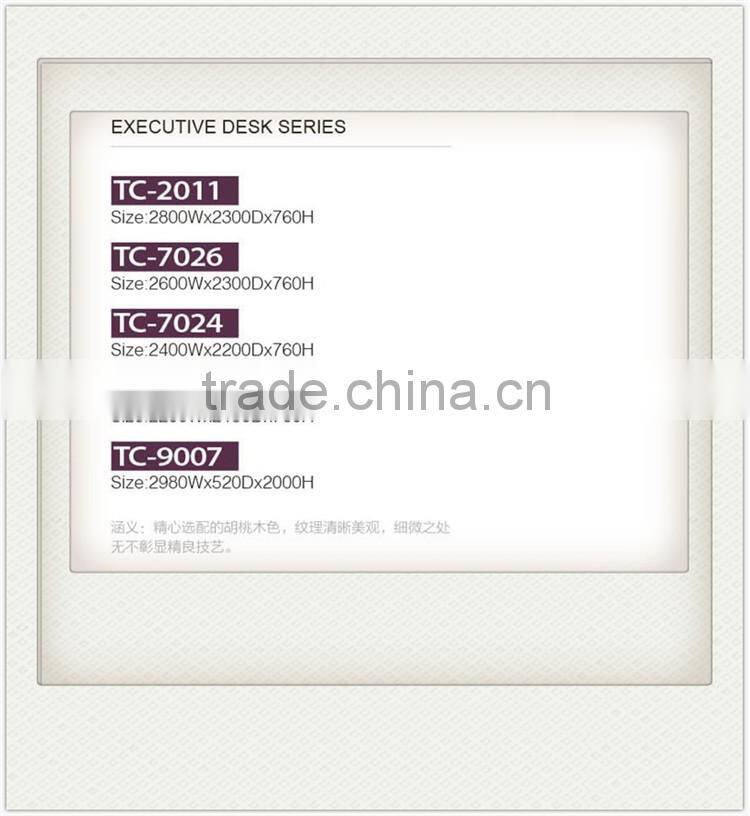 New hot-selling office table with side table