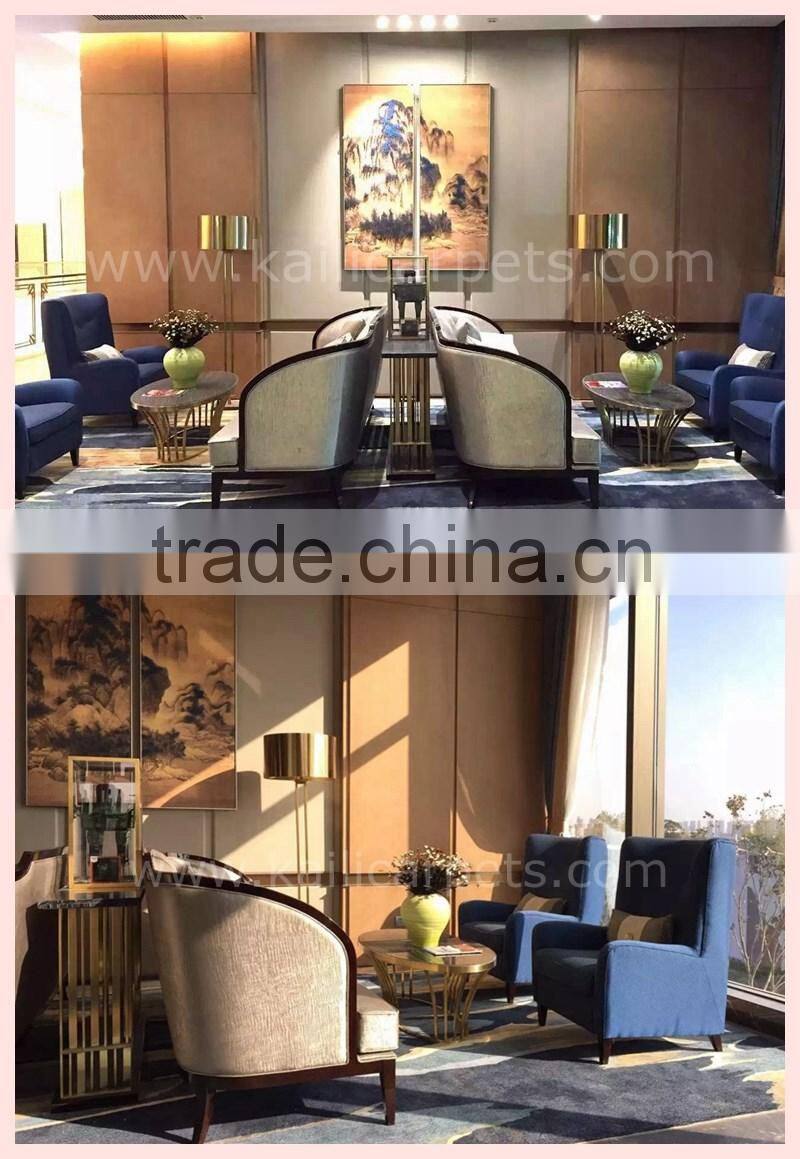 Green Hand-Tufted New Zealand Wool Rugs