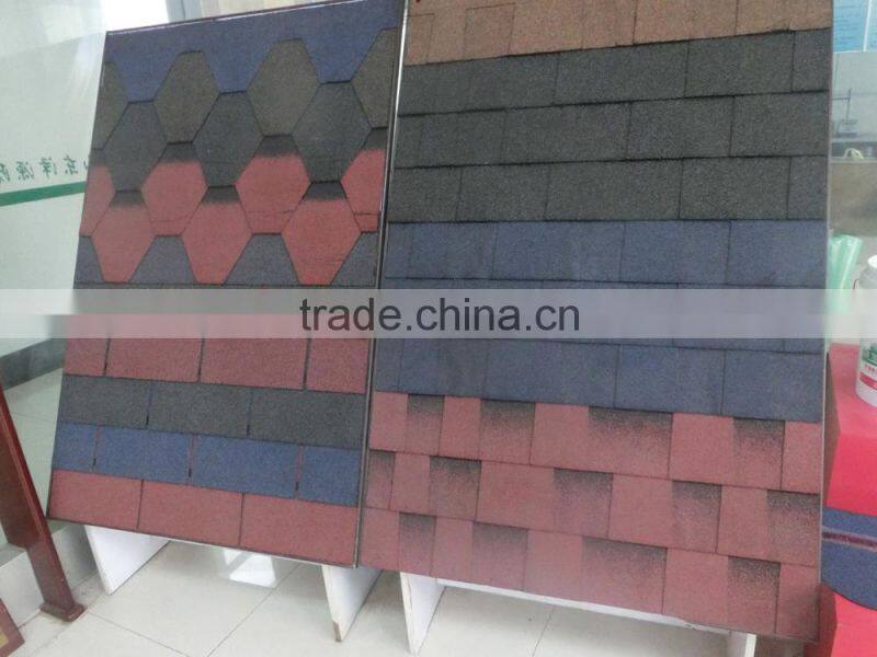 different colot different size ASPHALT SHINGLE