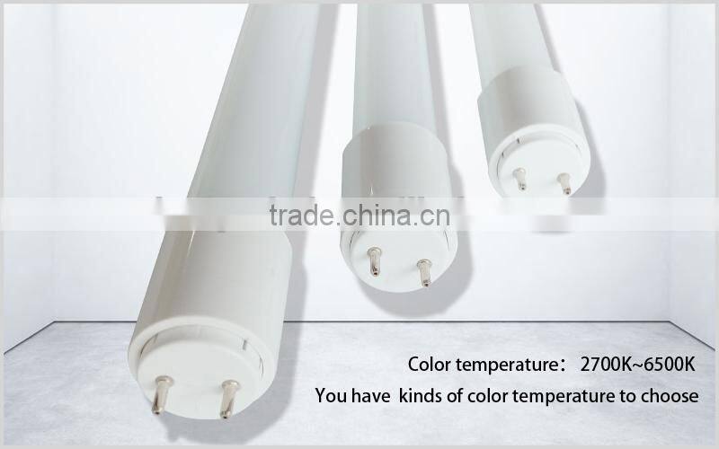 3 year warranty ultrathin SMD2835 10W/18W/24W AL+PC T8 led tube Glass Led Tube Led T8 Tube G13 Tube