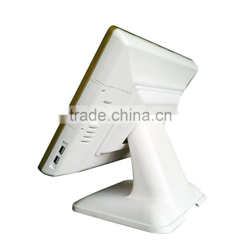 15 inch aluminum body all in one cash register/ restaurant pos terminals