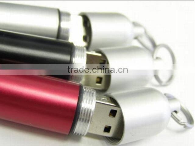 Cheap Aluminum case mini USB Flash Drives with 1GB bulk sell