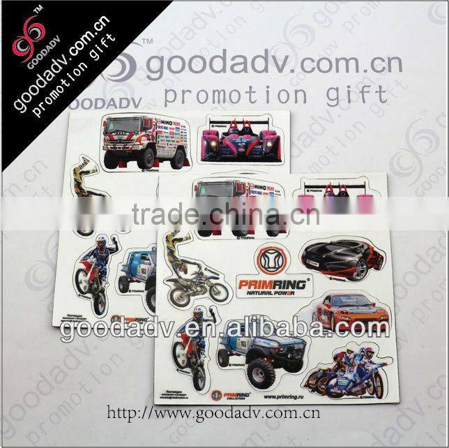 MOQ 1000pcs Full color printing puzzle refrigerator magnet