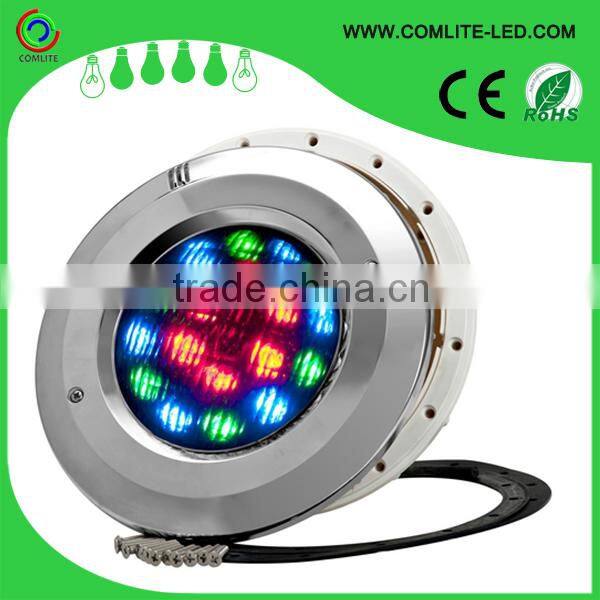 12W DMX512 remote control LED underwater light RGB