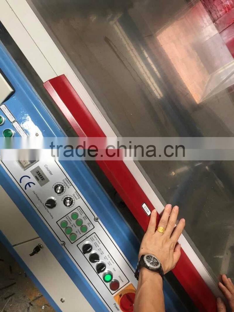 Dongguan big size glasses photographer screen printing machine LC-1200PL