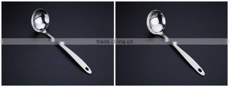 Mirror Polish Cookware Stainless Steel Cooking Slotted Spoon
