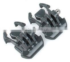 2PCS Helmet Mount Base Quick-Release Adapter Buckle for GoPro Hero 4/3+/3