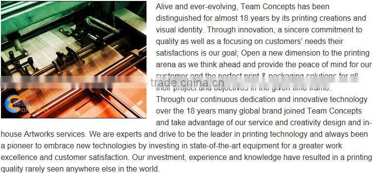 Cheap art paper professional leaflet