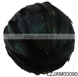 Christmas pheasant feather balls LZXMS00032