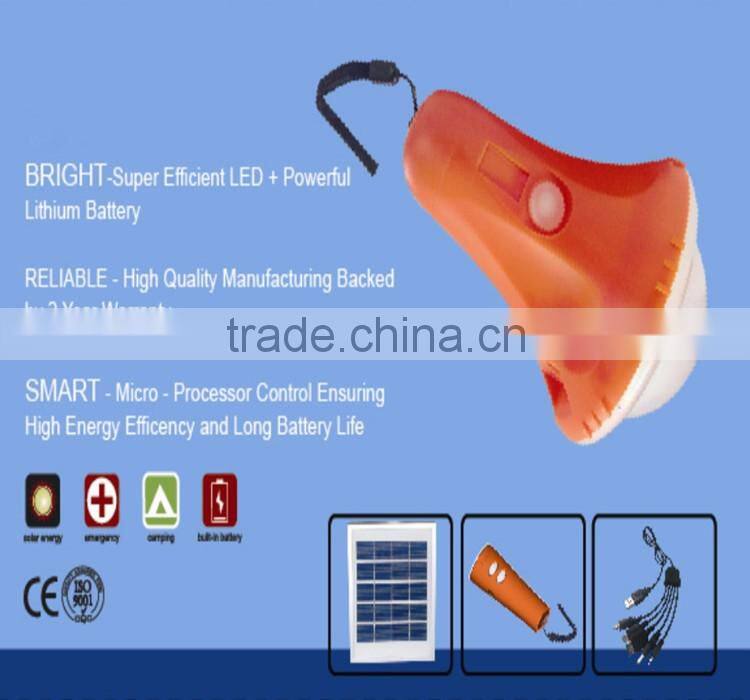 Solar systems LED lighting small home solar power system lights phone charging