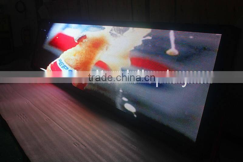 Vehicle used full color bus Led display screen, outdoor advertising display