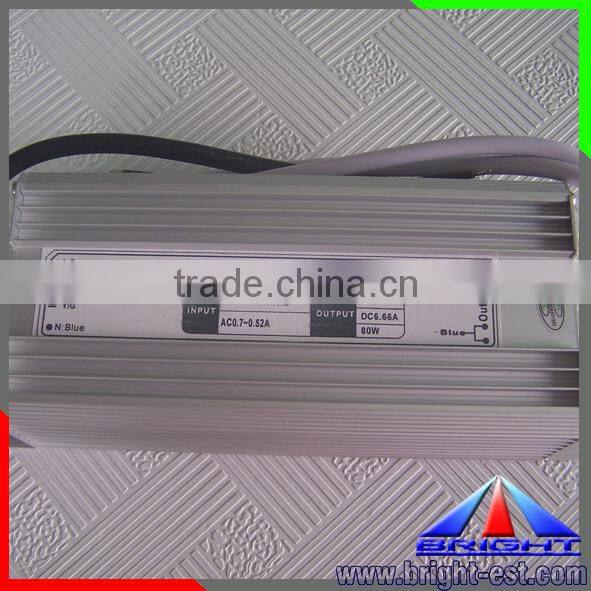 AC 250V Power Supply,80W Waterproof AC/DC Adapter