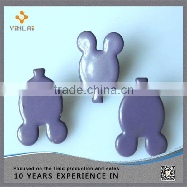 Metal miki mouse brads