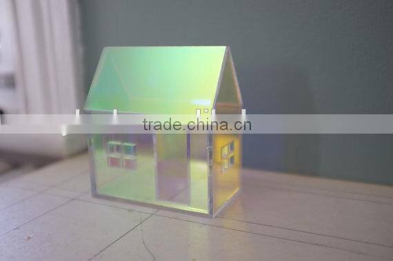 Hot Sale Beautiful Iridescent Acrylic Sheet Fluorescent /iridescent film