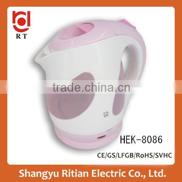 Wholesale high quality electric cordless kettle passed CE/ROHS/GS/LFGB