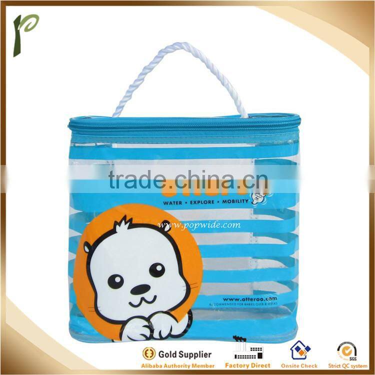 Popwide 2016 fashion cheap promotion pvc kid bag kid shool bag