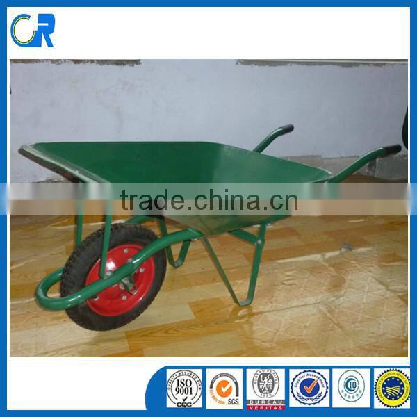 Qingdao manufacturer solid tyre wheel barrow