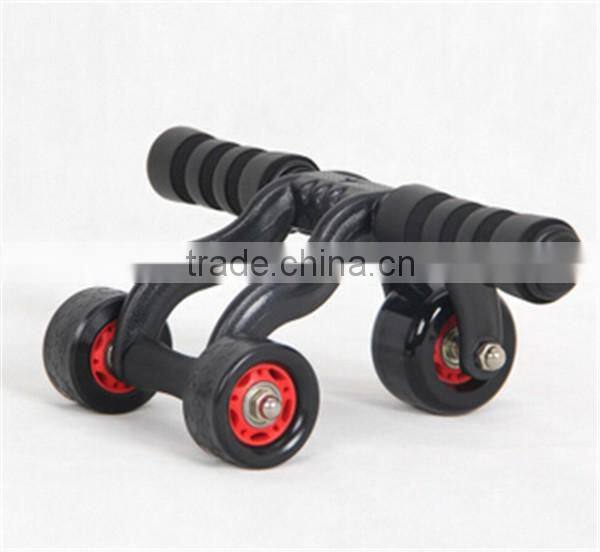 Smooth Three ab slimmer With ab Mat Fitness Exerciser Abdomonal Abs Wheels